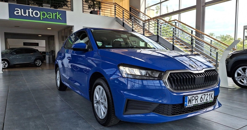 Skoda Fabia cena 66900 przebieg: 47213, rok produkcji 2022 z Węgrów małe 781